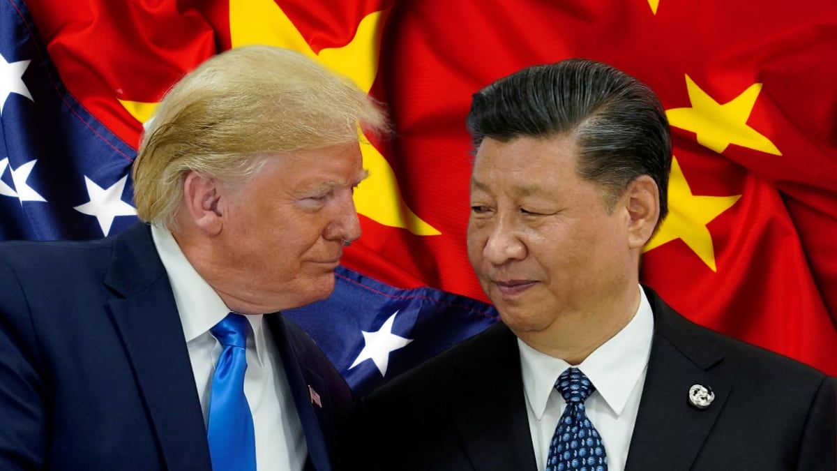 Presidente estadounidense Donald Trump en un encuentro con su homólogo chino Xi Jinping Trump y Xi Jinping