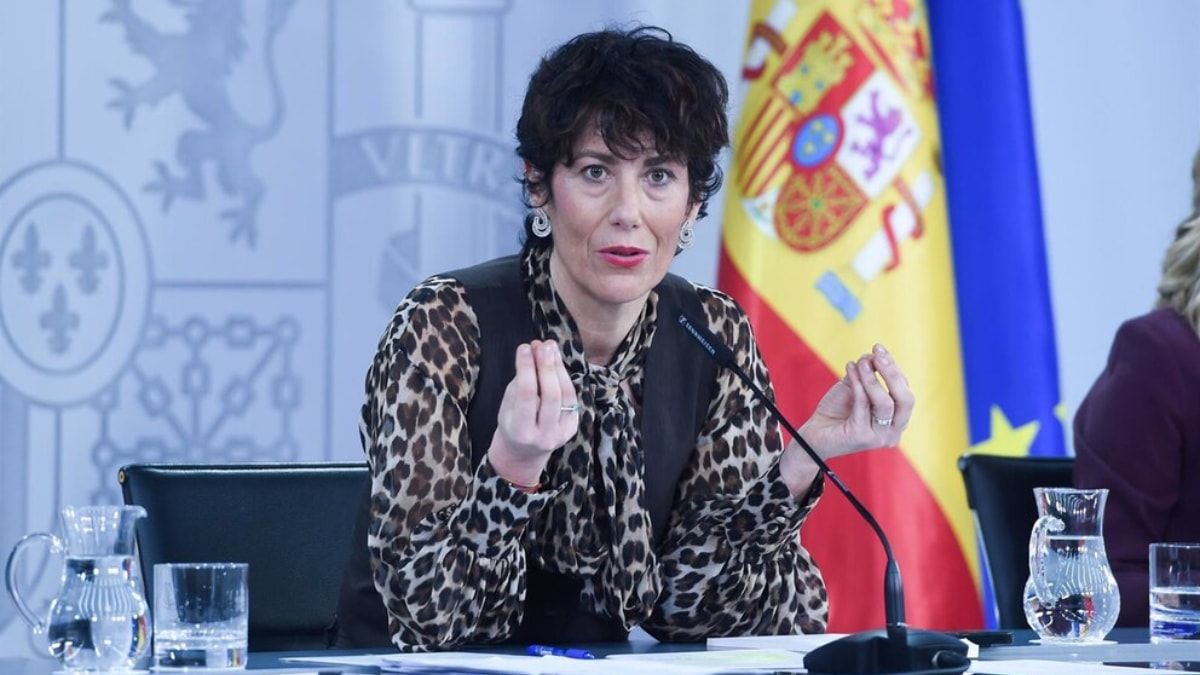 La ministra de Inclusión, Seguridad Social y Migraciones, Elma Saiz La ministra de Inclusión, Seguridad Social y Migraciones, Elma Saiz