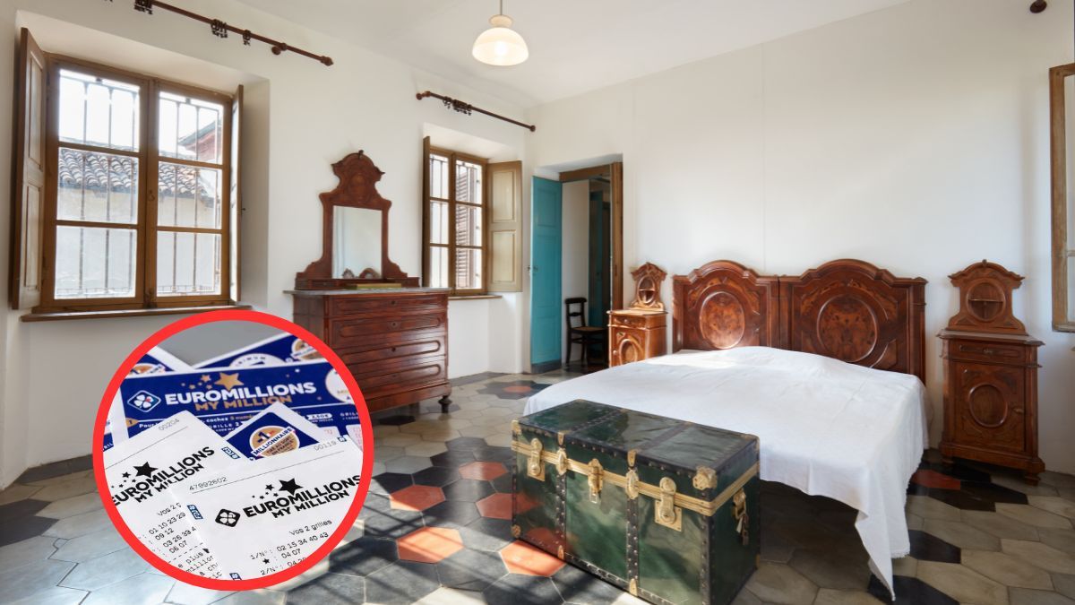 Una habitación con muebles antiguos Una habitación con muebles antiguos