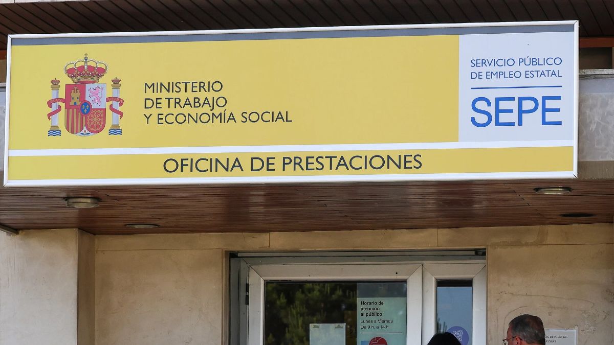 Una oficina de prestaciones del SEPE