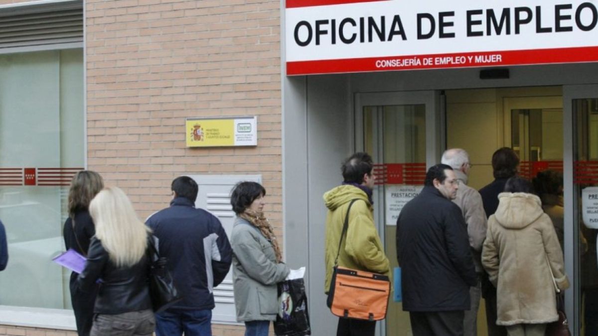Una oficina de empleo y del SEPE en Madrid. Oficina empleo