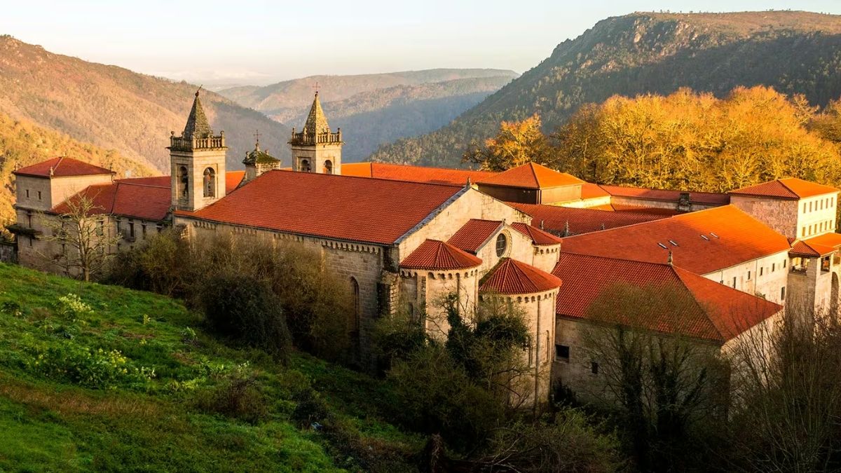 Monasterio de Santo Estevo, en Ribas de Sil. Monasterio