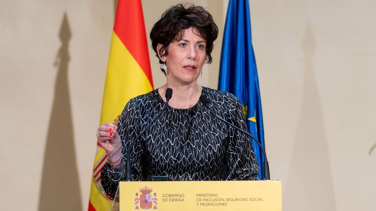La ministra de Inclusión, Seguridad Social y Migraciones, Elma Saiz La ministra de Inclusión, Seguridad Social y Migraciones, Elma Saiz
