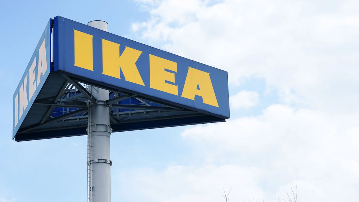 Cartel de una tienda de Ikea Cartel de una tienda de Ikea