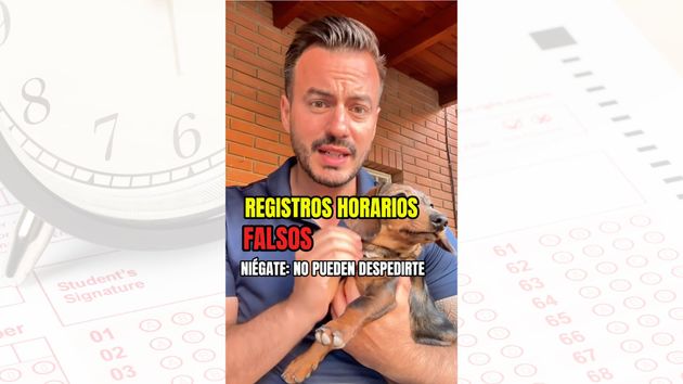 Un abogado laboral explica qué hacer si te obligan a falsear el registro horario poniendo que sales antes: “tienes dos opciones, o lo preparas o…”