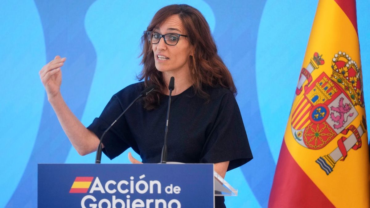 La ministra de Sanidad, Mónica García. Mónica García