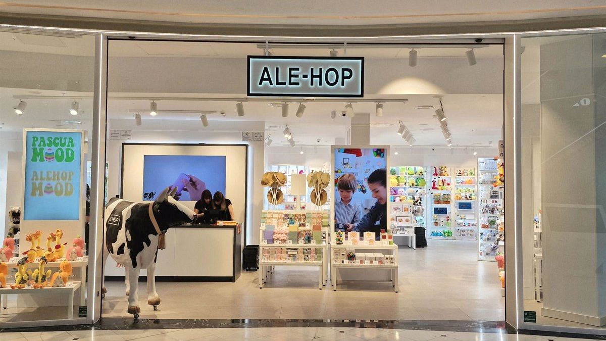 Una de las tiendas de Ale-Hop Una de las tiendas de Ale-Hop
