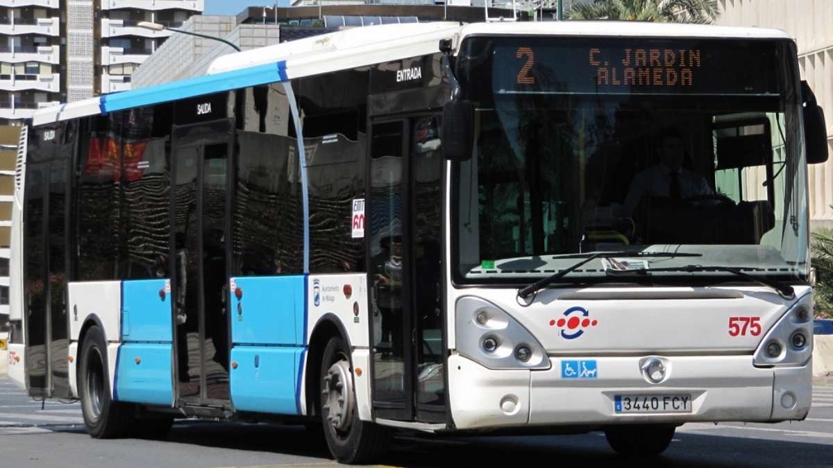 Irisbus Citelis en la Línea 2 de la EMT Málaga Un autobús en Andalucía