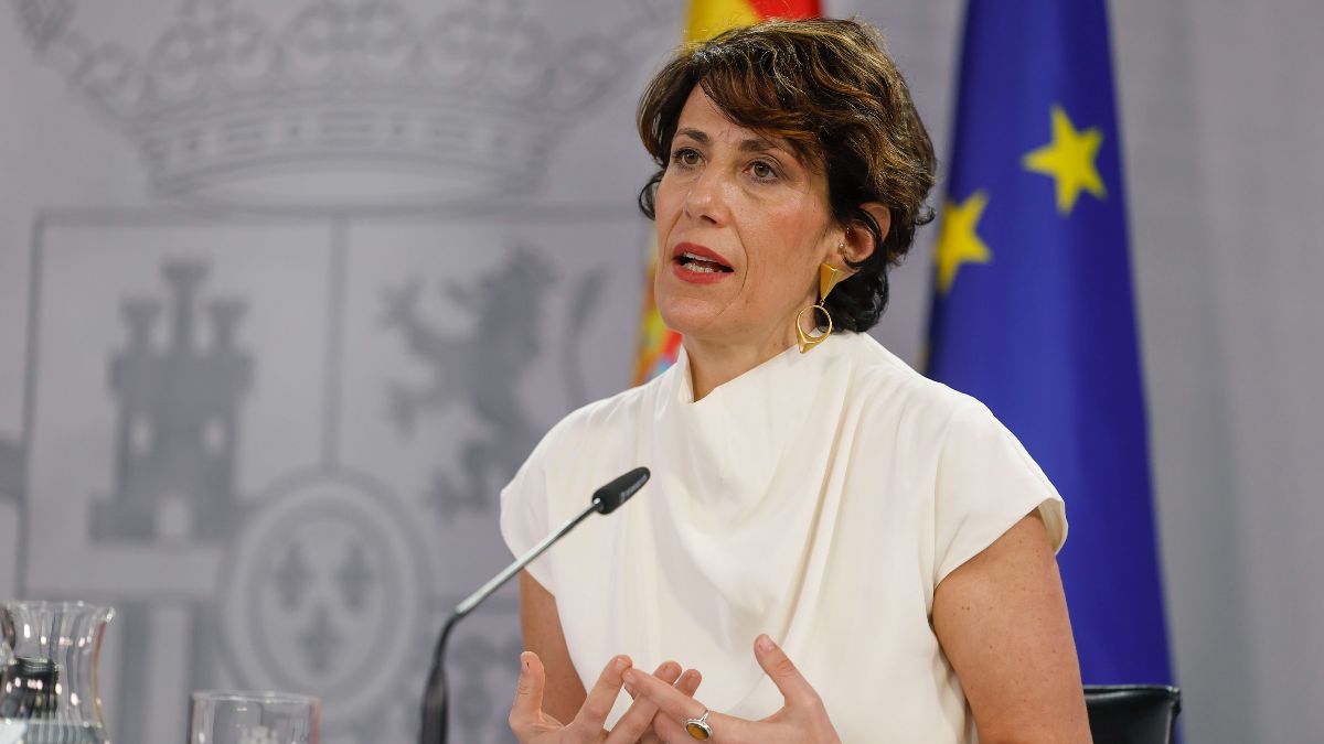 La ministra de la Seguridad Social, Elma Saiz La ministra de la Seguridad Social, Elma Saiz