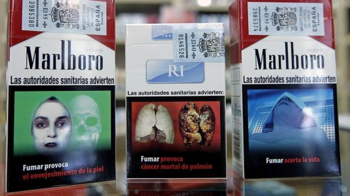 Cajetillas de tabaco Cajetillas de tabaco