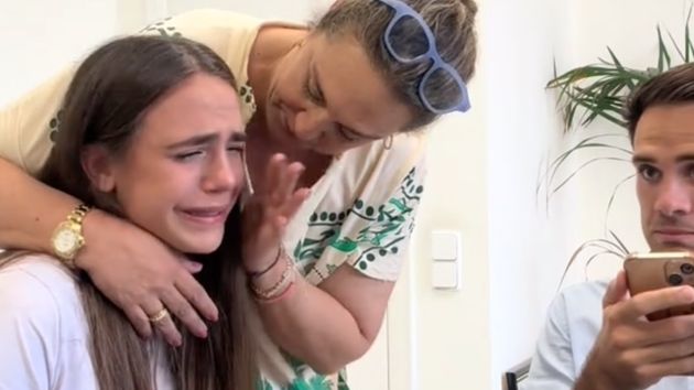Reacción de Inés al ver la nota de selectividad