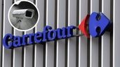 Carrefour y cámara de seguridad