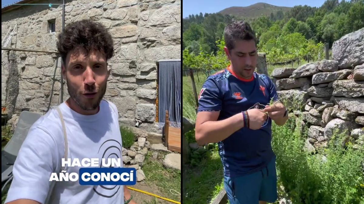 Un joven vende casas por 7.000 euros en un pequeño pueblo del norte: "esconden tesoros" Imagen del vídeo de Tiktok