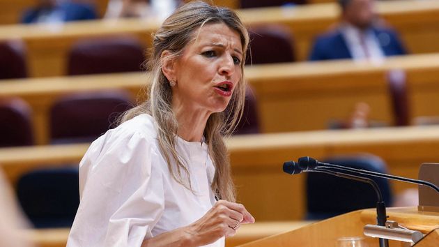 La ministra de Trabajo, Yolanda Díaz