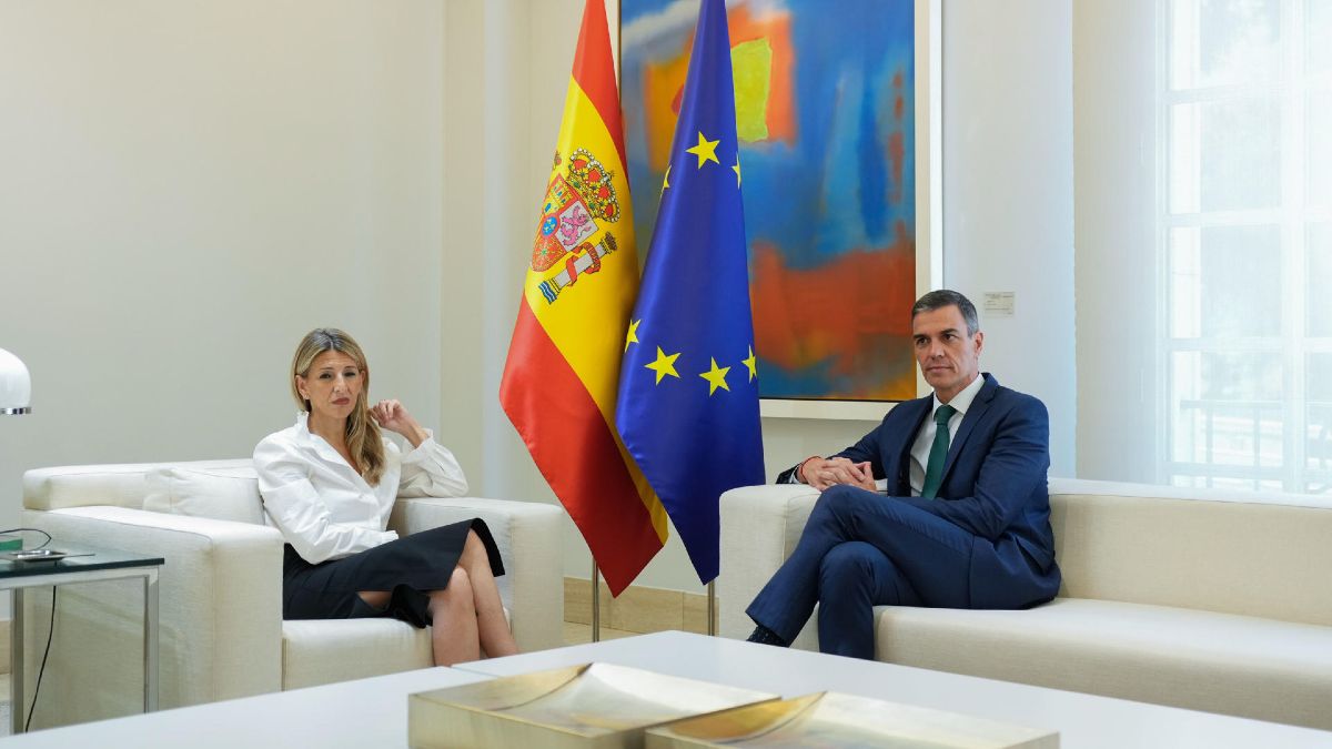 Yolanda Díaz y Pedro Sánchez Yolanda Díaz y Pedro Sánchez