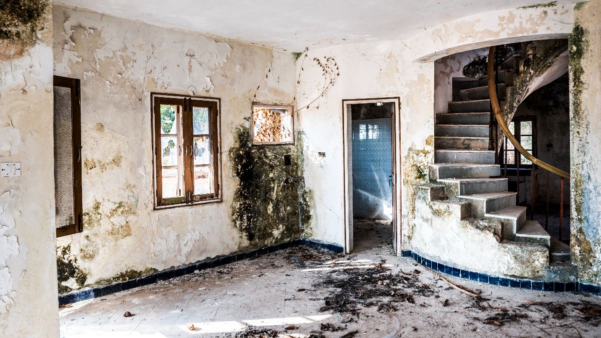 Una vivienda en mal estado Una vivienda en mal estado