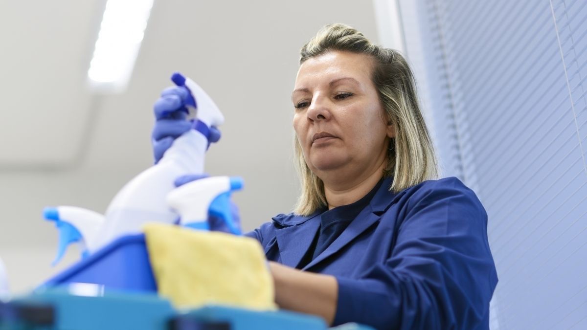 Una limpiadora Una limpiadora