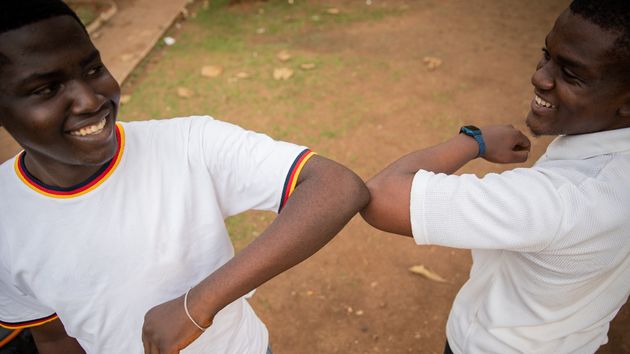 Dos jóvenes adolescentes
