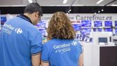 Dos trabajadores de Carrefour