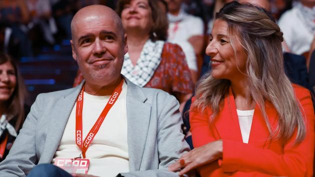 Unai Sordo y Yolanda Díaz