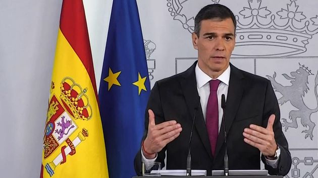 Pedro Sánchez en La Moncloa