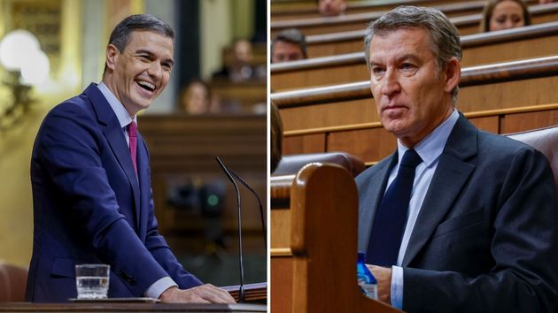 Pedro Sánchez y Núñez Feijóo