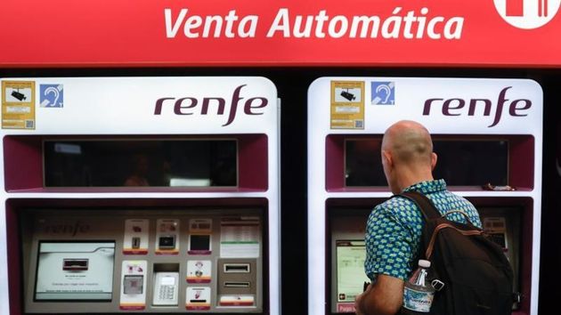 Venta automática de Renfe