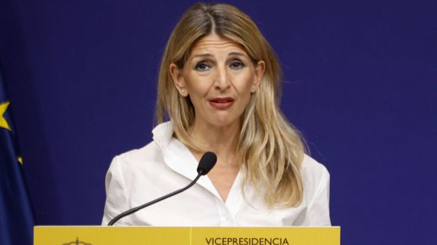 La vicepresidenta segunda, Yolanda Díaz