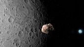 Asteroide 2024 sobre la luna