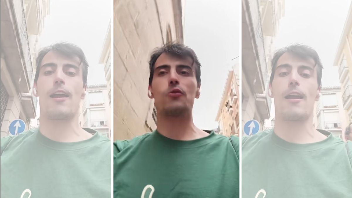 Salva durante un vídeo de Tiktok Salva durante un vídeo de Tiktok