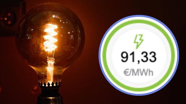 Precio de la luz jueves, 3 de julio de 2025 por horas dentro del mercado mayorista