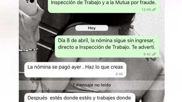 La surrealista amenaza de un jefe a un empleado al que no ha pagado la nómina: “Te perseguiré toda la vida”