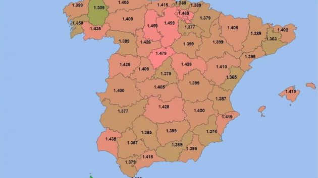 El nuevo precio de la gasolina vuelve a dispararse antes de la ‘operación salida’ y el diésel ya es 12 euros más caro
