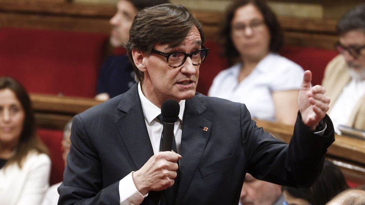 El presidente catalán Salvador Illa