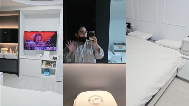 Una española en Corea del Sur enseña su habitación posparto y rompe internet: masajes, clases para padres primerizos… “como un hotel”