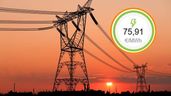 Antena del tendido eléctrico