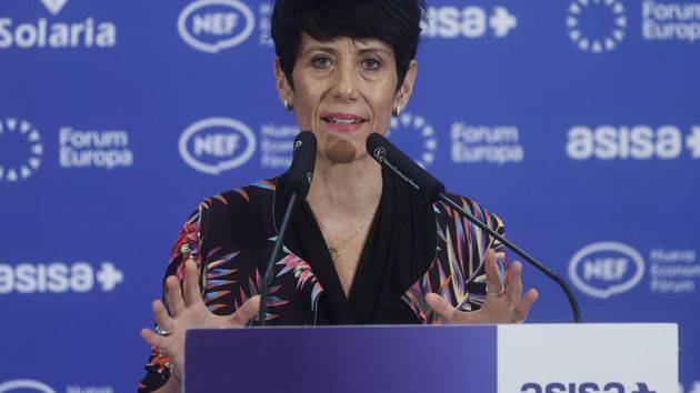 La ministra de la Seguridad Social, Elma Saiz