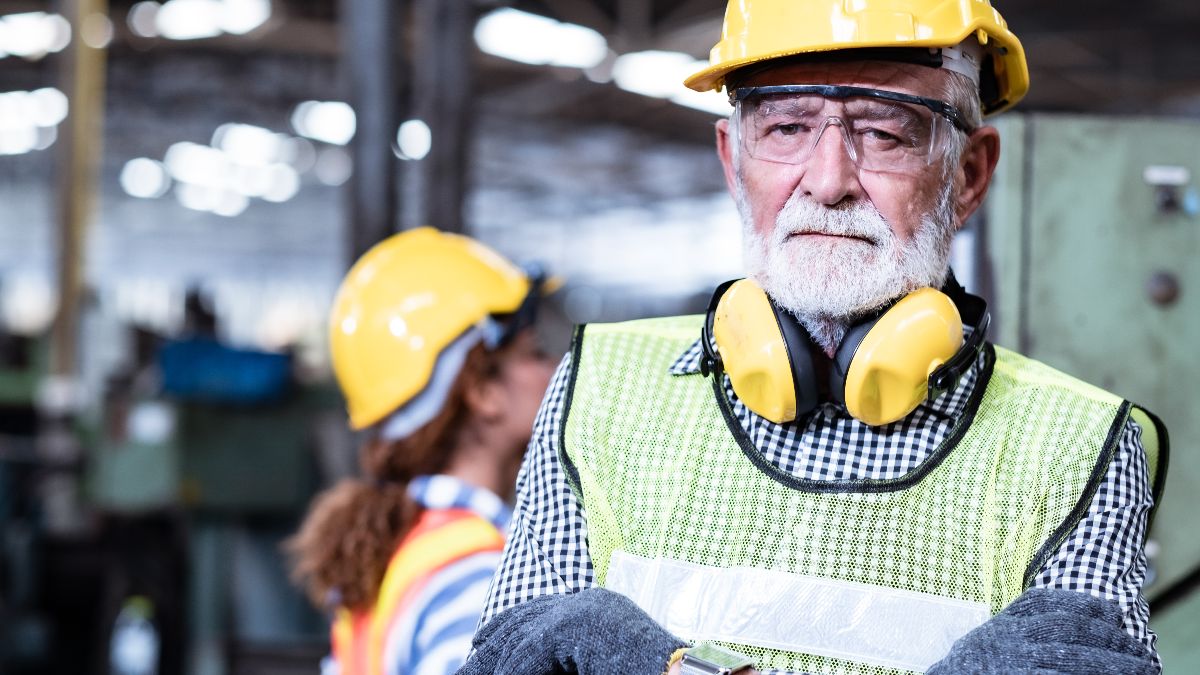 Un trabajador con la jubilación parcial