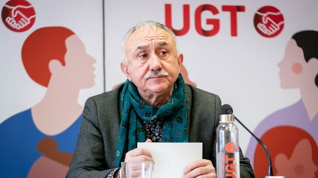 El secretario general de UGT, Pepe Álvarez