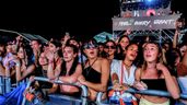Jóvenes en un festival