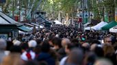 Un día festivo en Barcelona