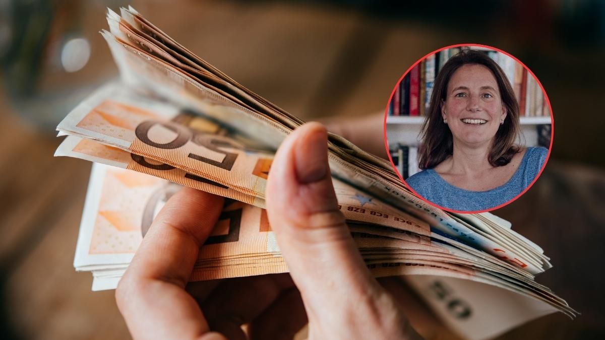 Billetes y Natalia de Santiago, experta en finanzas