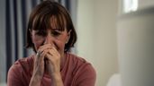 Una mujer triste