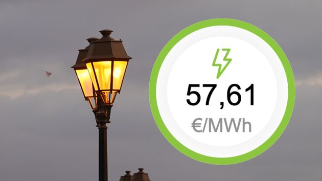 Precio de la luz lunes, 21 de julio de 2025