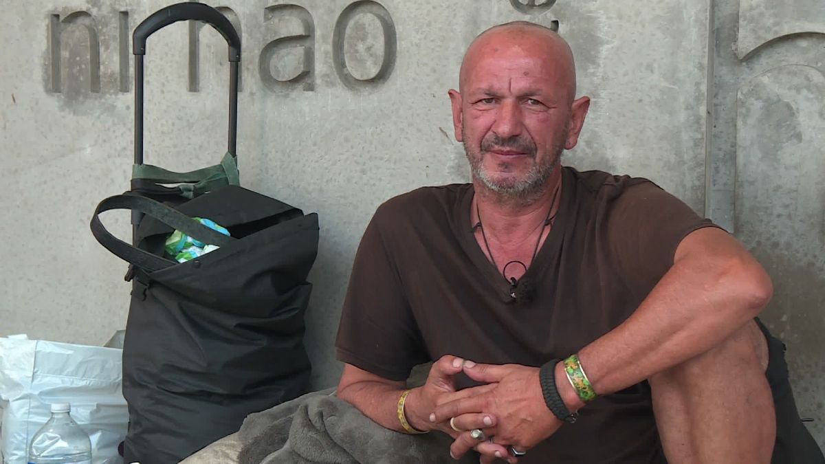 Un hombre sin techo Un hombre sin hogar