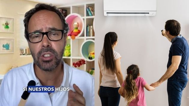 Gonzalo Oñoro, pediatra: "Tu hijo puede dormir con el ventilador o el aire acondicionado encendido, pero hay condiciones"