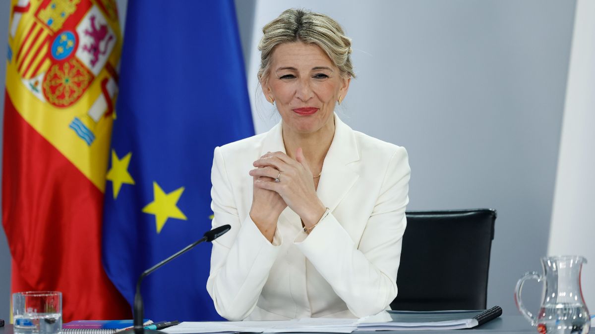 La ministra de Trabajo, Yolanda Díaz