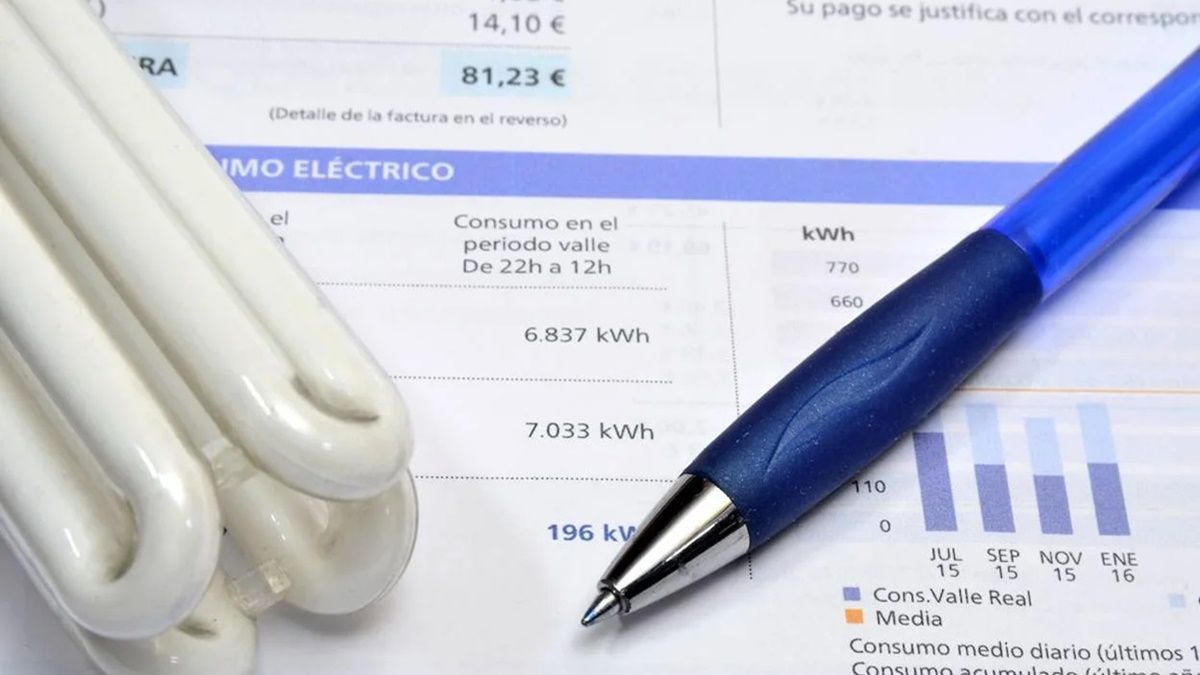 Esto es lo que vas a pagar a partir de ahora con la reducción de las ayudas a la factura de la luz Un consumidor revisa su factura de electricidad