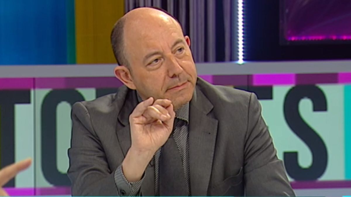 Gonzalo Bernardos en una aparición en televisión