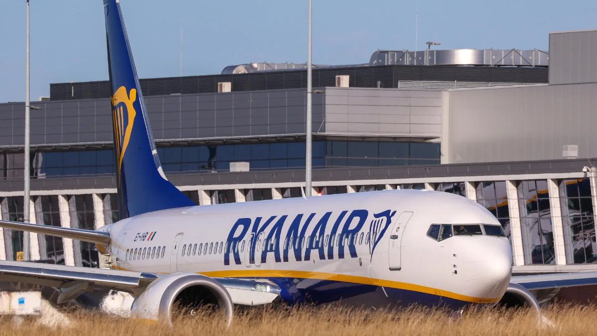 Un avión de Ryanair